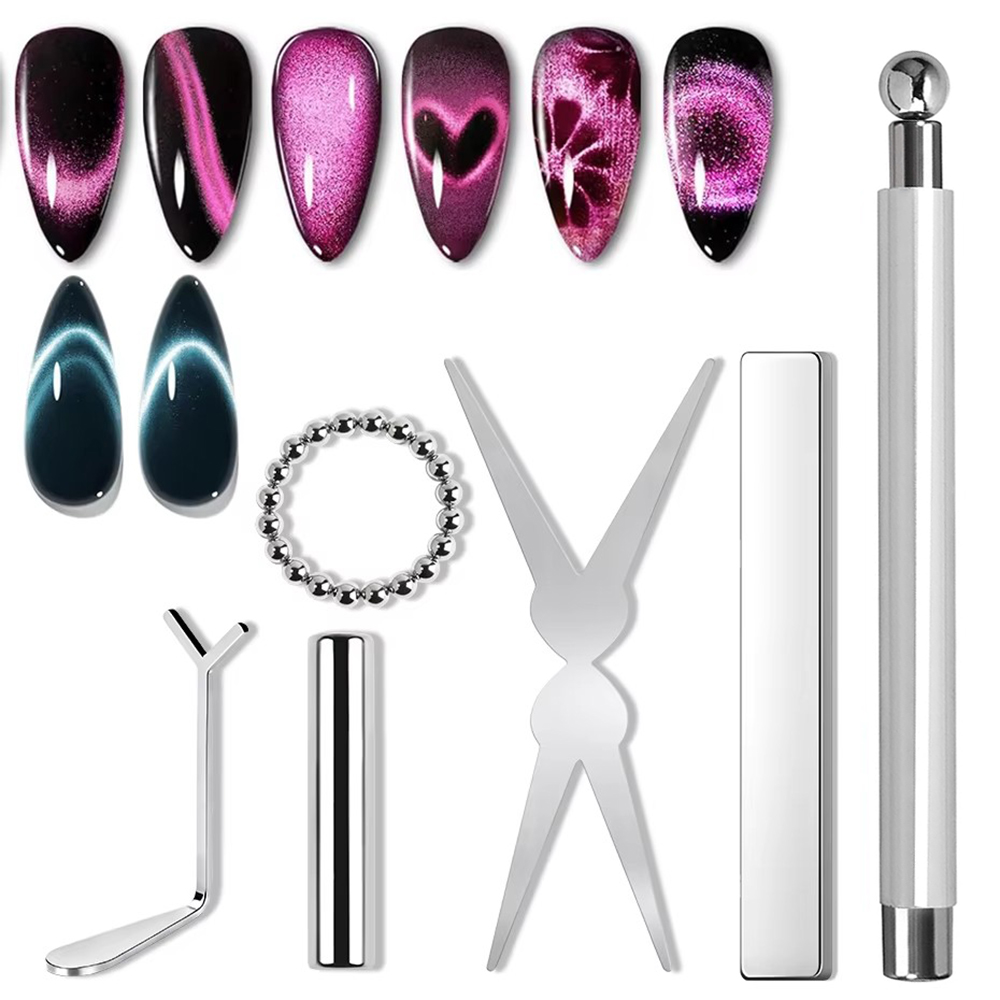 LULAA 1/6Pcs Nail Art Magnetic - огляд і ціна Contour Palette Stick